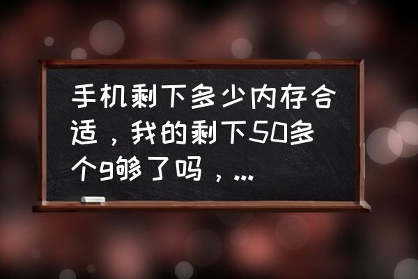 win10系统保留空间设置多大合适 手机剩下多少内存合适,我的剩下50多个g够了吗,买的128g的? win10系统保留空间设置多大合适 手机剩下多少内存合适,我的剩下50多个g够了吗,买的128g的?