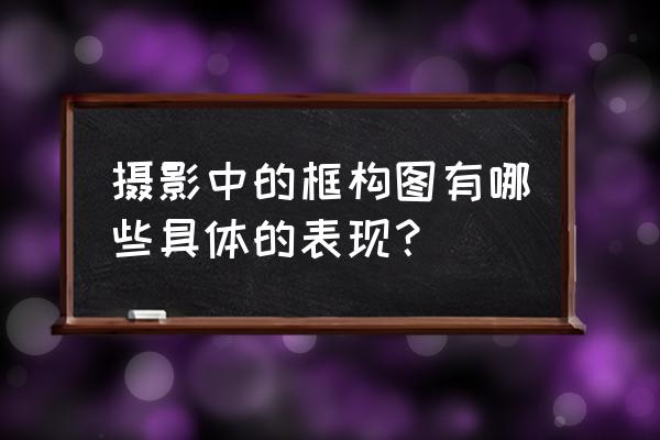 前景构图中前景到底是实还是虚 摄影中的框构图有哪些具体的表现？